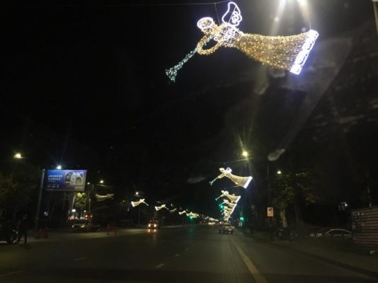 თბილისში საახალწლო ილუმინაციების მონტაჟი დაიწყო