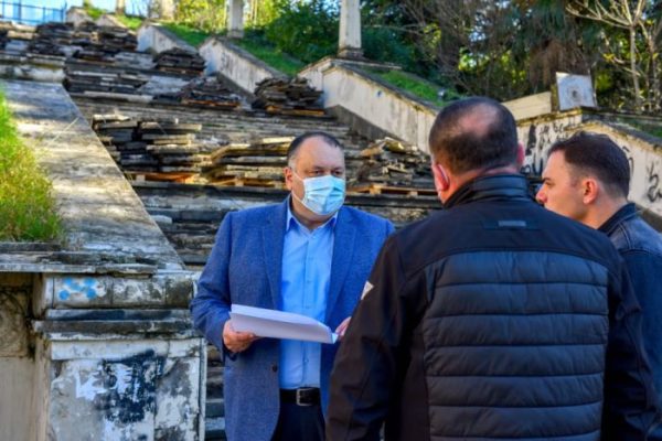 იოსებ ხახალეიშვილი: ქუთაისში ასსაფეხურიანი კიბის რეაბილიტაცია დაიწყო