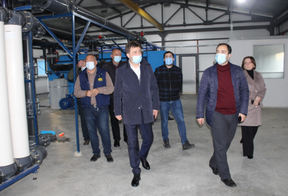 ტყიბულში წყალმომარაგების გამწმენდი ნაგებობის მშენებლობა დასრულდა