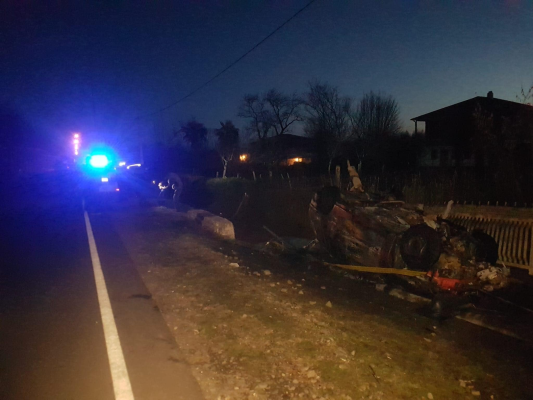 ხობის მუნიციპალიტეტში ავტოსაგზაო შემთხვევა მოხდა