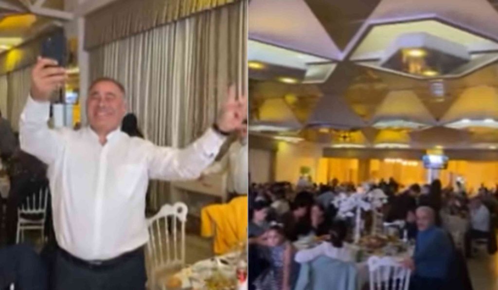 VIDEO: ქორწილი ბათუმში, რეგულაციების დარღვევით - „ნაცმოძრაობის“ წევრები   „მიშა მაგარიას“ მღერიან